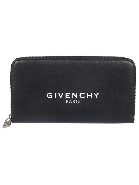 givenchy logo zip around wallet|givenchy wallet sale.